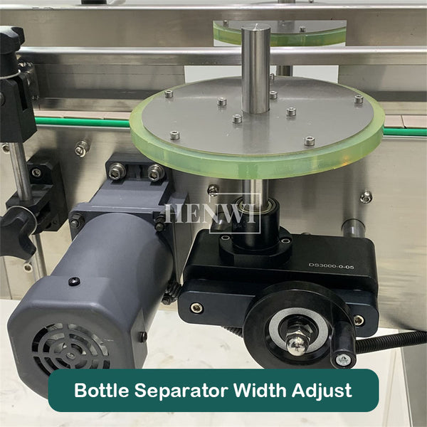 Automatic round and square bottle labeling machine