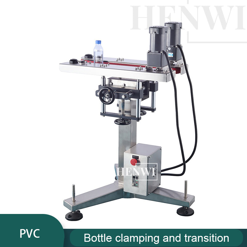 Bottle clamping and transition