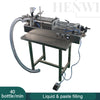 Semi-automatic horizontal filling machine