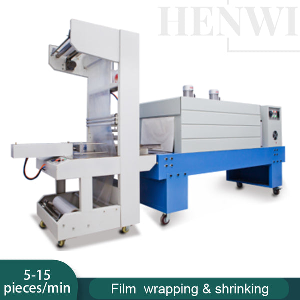 Semi-Automatic Sleeve Wrapping and Heat Shrink Machine