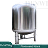 Stainless steel fixed type sealed lid storage tank