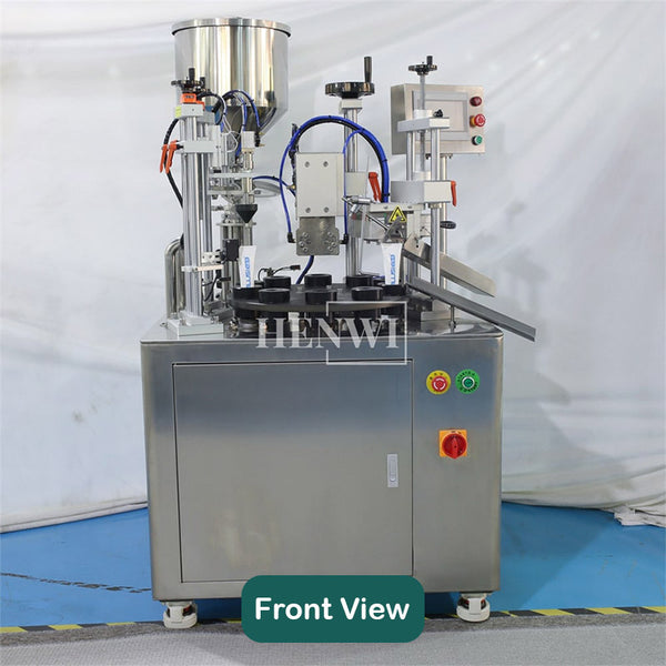 Semi-automatic tube filling and ultrasound sealing machine（10 holding）