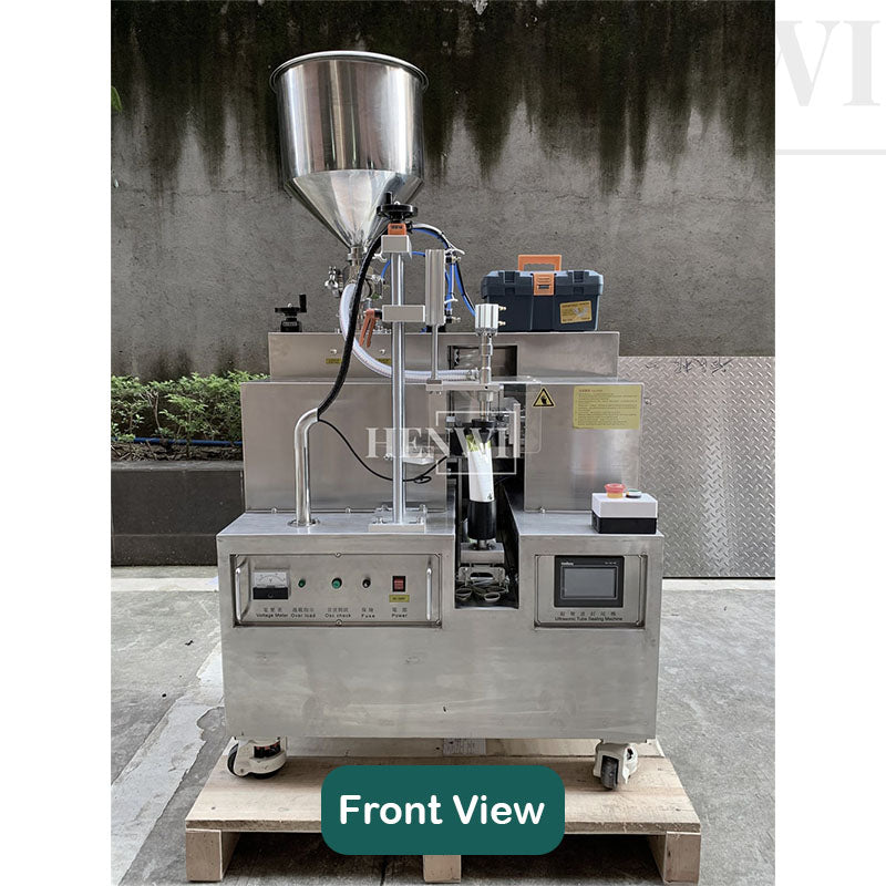 Semi-automatic tube filling and sealing machine (1 holding)