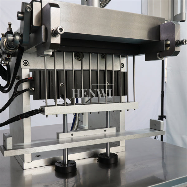 Lipstick heat mixing automatic filler