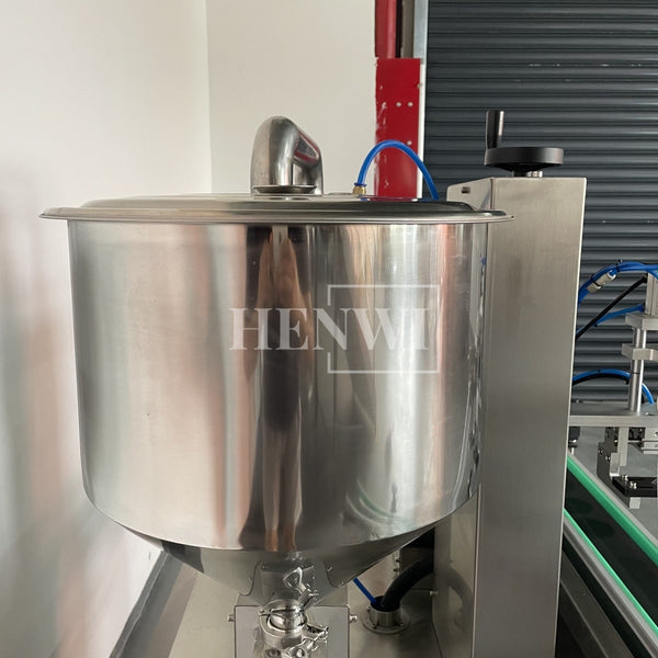 Henwi Automatic Gear Pump Paste Liquid Filling Machine