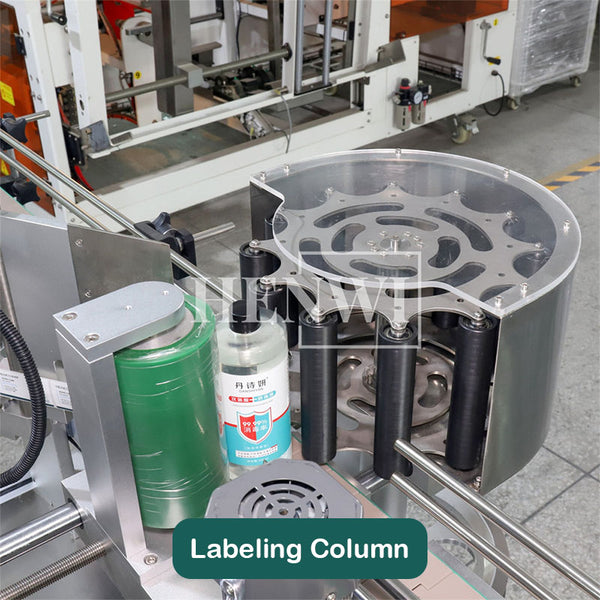 High-speed round bottle labeling machine