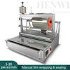 Semi-Automatic 3D Overwrapping  and Heat Sealing Machine