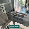 Semi-automatic horizontal mixing filling machine