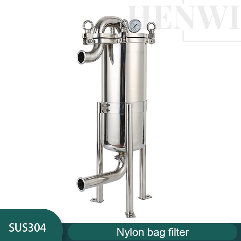 SUS liquid filter (SS & Nylon bag)