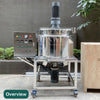 200L Movable Liquid Heating Homogenizing Mixer