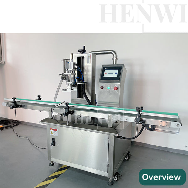 Henwi Automatic Gear Pump Paste Liquid Filling Machine