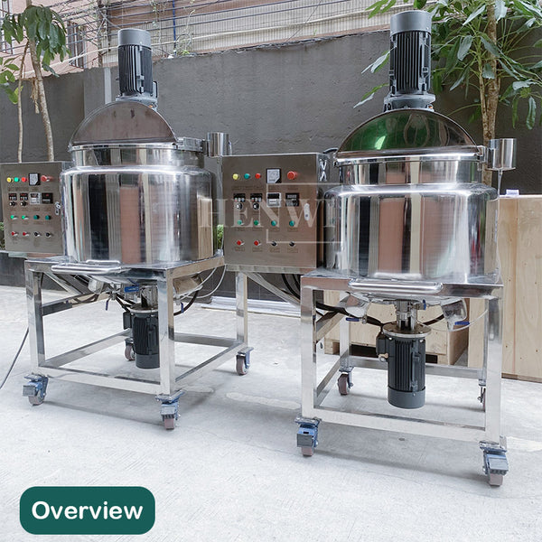 100L Movable Liquid Heating Homogenizing Mixer