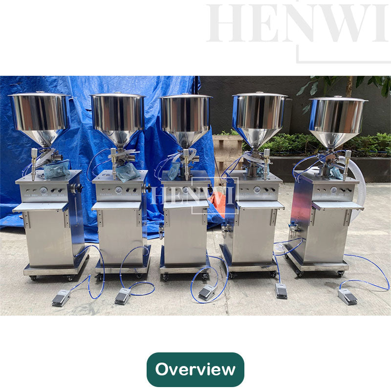 Semi-automatic liquid & cream vertical filling machine