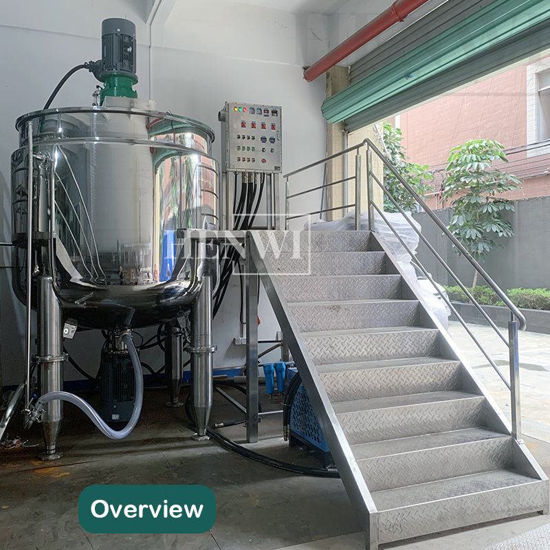 6000L Liquid Heating Homogenizing Mixer