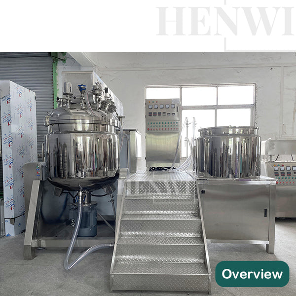 500 Litres Hydraulic Vacuum Emulsifying Mixer