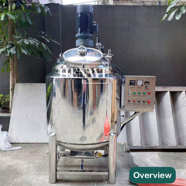 Fixed type heating & mixing tank