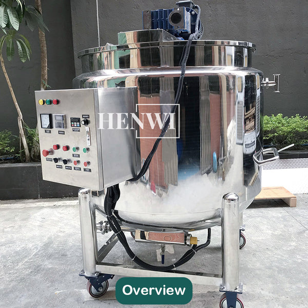 Movable heating & mixing tank