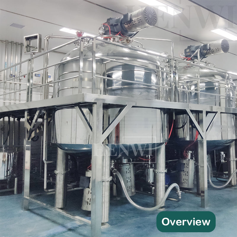 5000L Vaccum Emulsifying Mixer GD