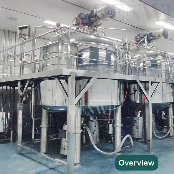 5000L Vaccum Emulsifying Mixer GD