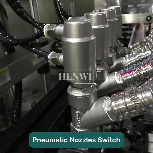 Henwi Automatic 12 Piston Paste Liquid Filling Machine