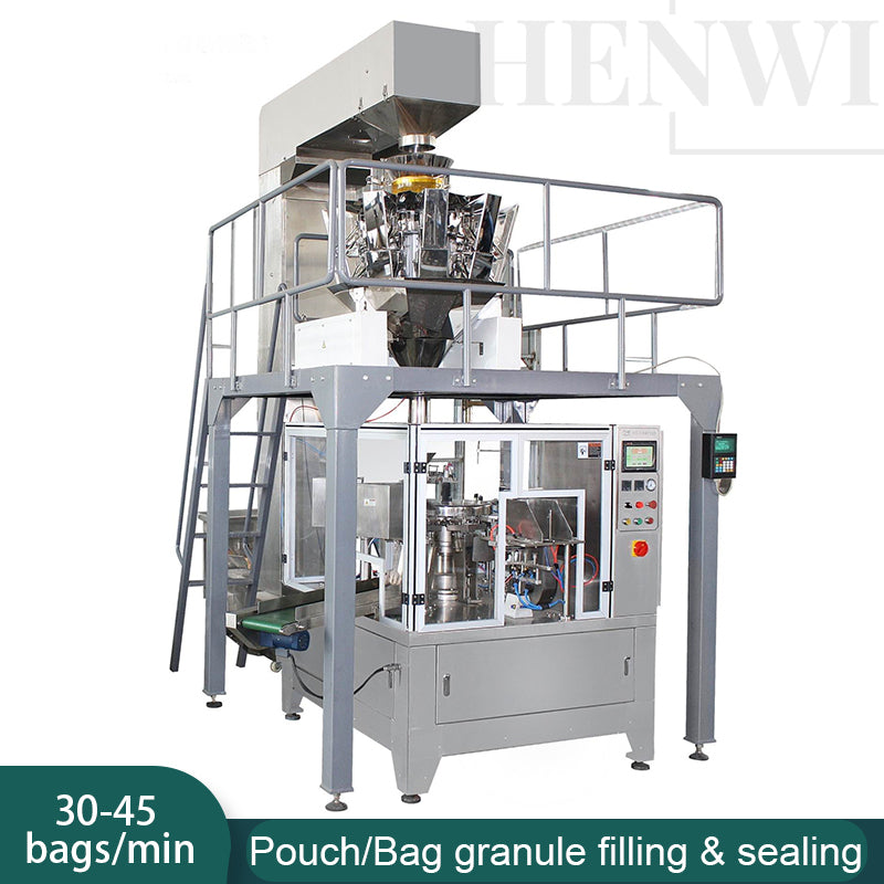 Pouch/ Bag granule filling & sealing machine