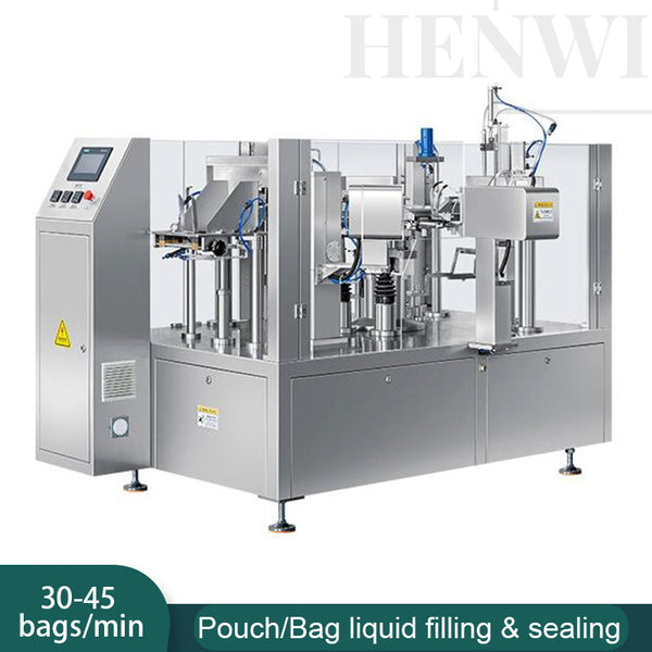 Pouch/Bag liquid filling & sealing machine (2)