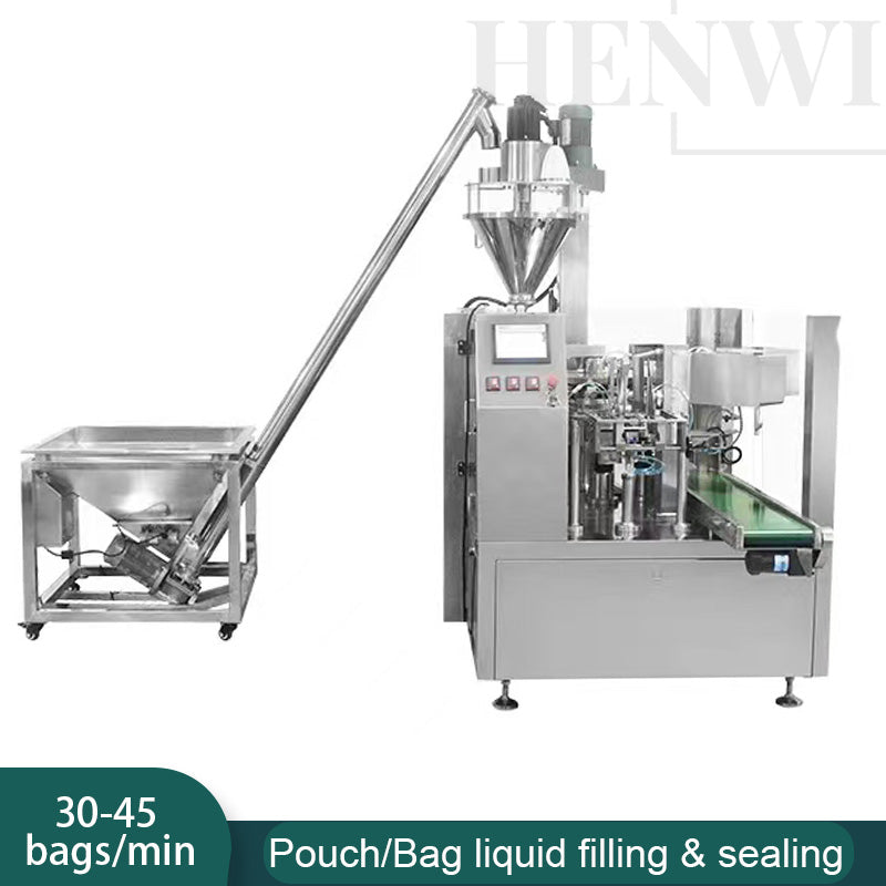 Pouch/Bag liquid filling & sealing machine (1)