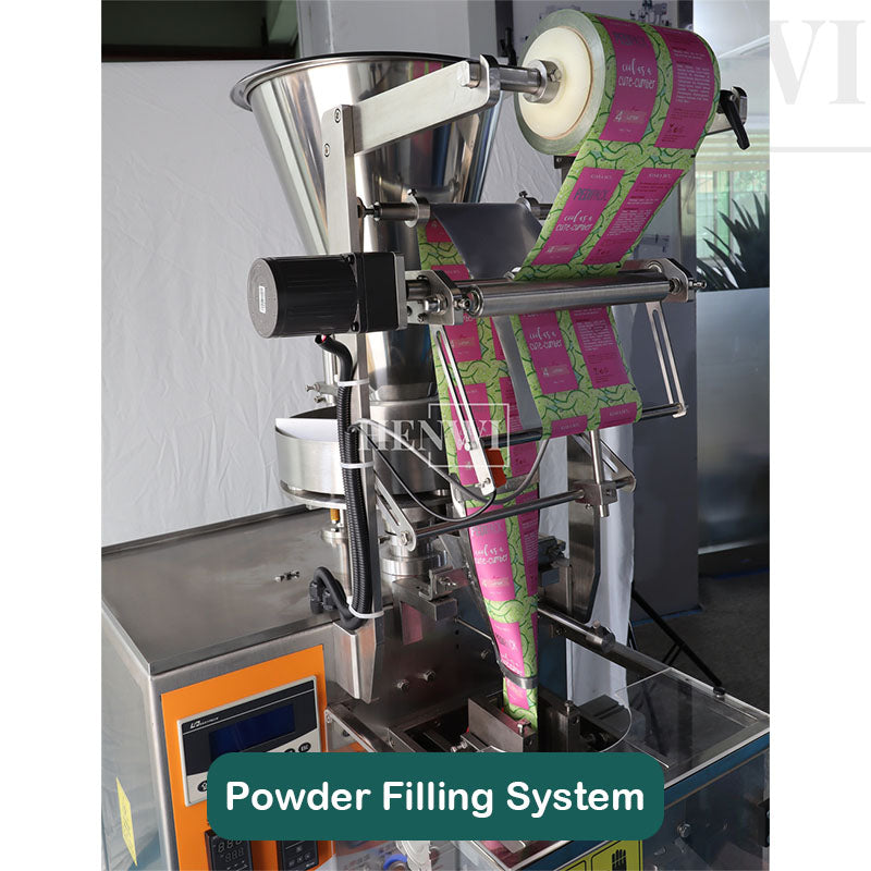 Automatic sachet powder filling and sealing machine 5-50g