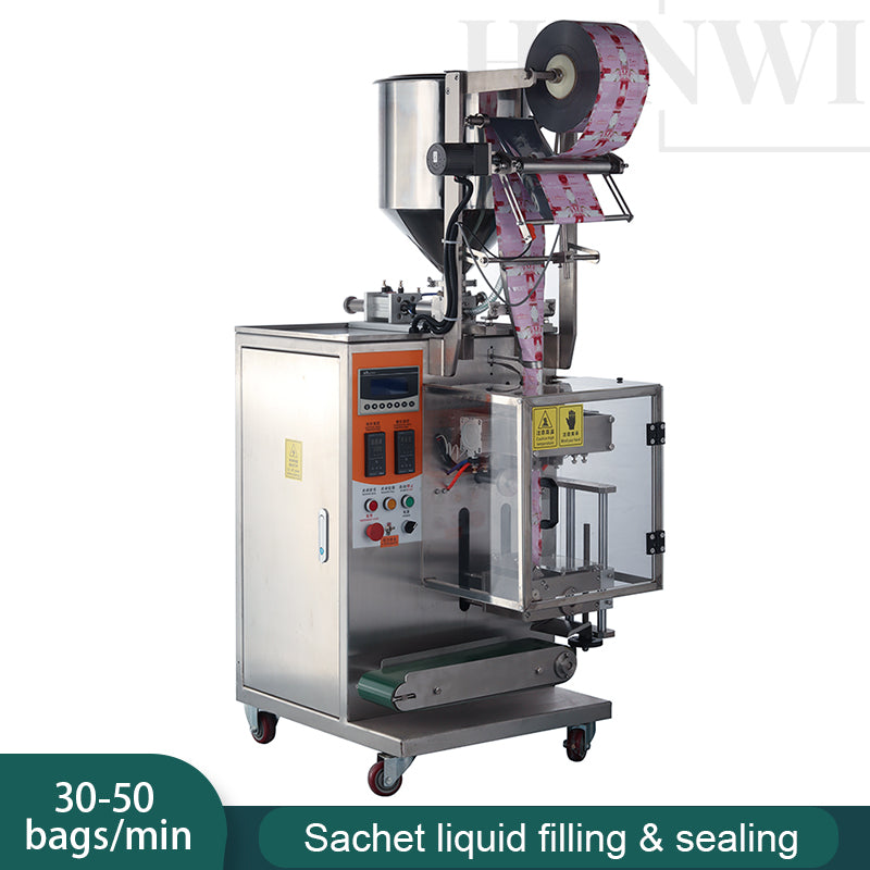 Automatic sachet liquid filling and sealing machine 5-50ml