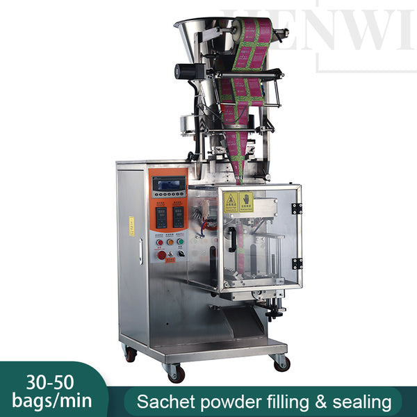 Automatic sachet powder filling and sealing machine 5-50g