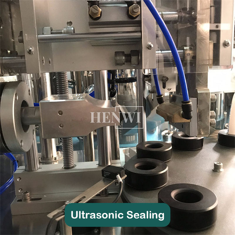 Semi-automatic tube filling and ultrasound sealing machine（10 holding）