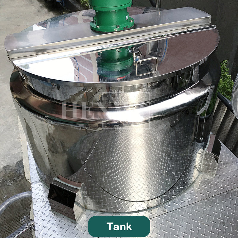 500L Liquid Heating Homogenizing Mixer