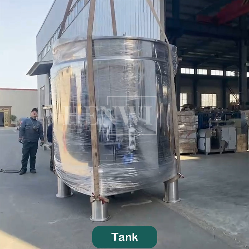 8000L Liquid Heating Homogenizing Mixer