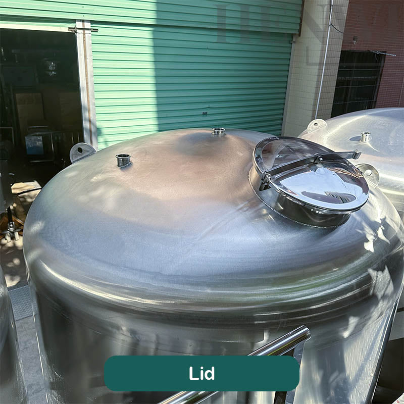 Stainless steel fixed type sealed lid storage tank